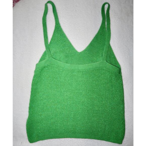 Anthropologie Maeve Everyday Maryanne Knit Sweater Tank Green Size Large - Picture 6 of 10